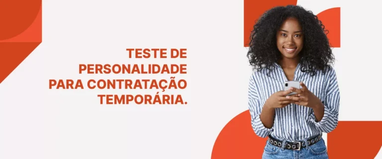 Teste de personalidade para contratação temporária