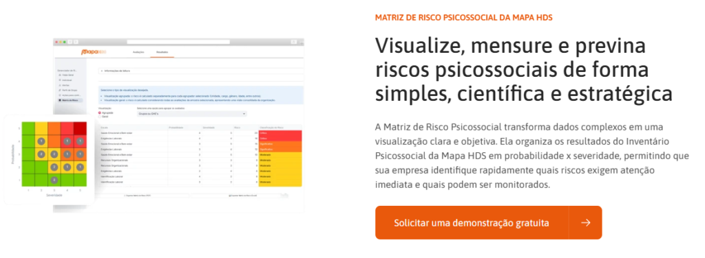 Matriz de risco psicossocial: probabilidade e severidade na NR-01 2 image 1